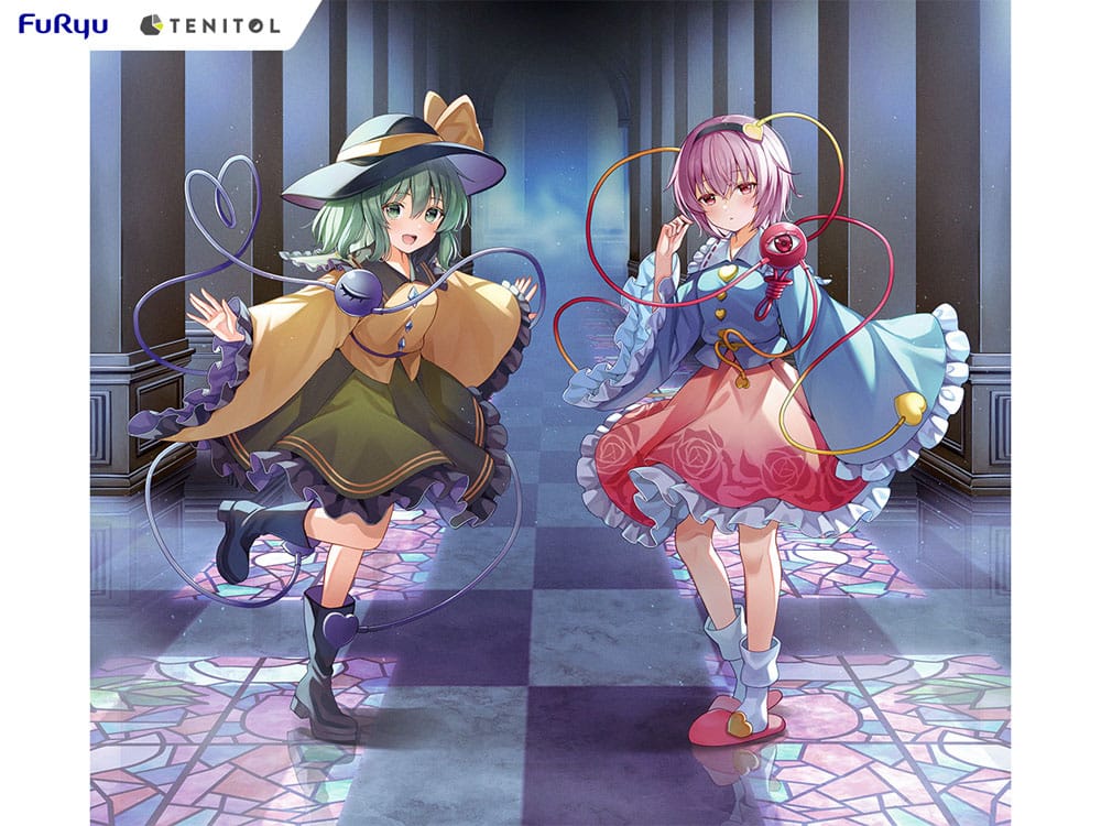 Touhou Project statuette PVC Tenitol Koishi Komeiji & Satori Komeiji 22 cm