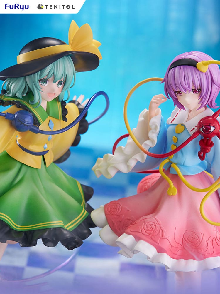 Touhou Project statuette PVC Tenitol Koishi Komeiji & Satori Komeiji 22 cm