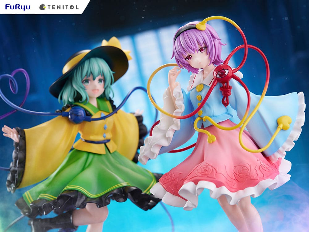Touhou Project statuette PVC Tenitol Koishi Komeiji & Satori Komeiji 22 cm