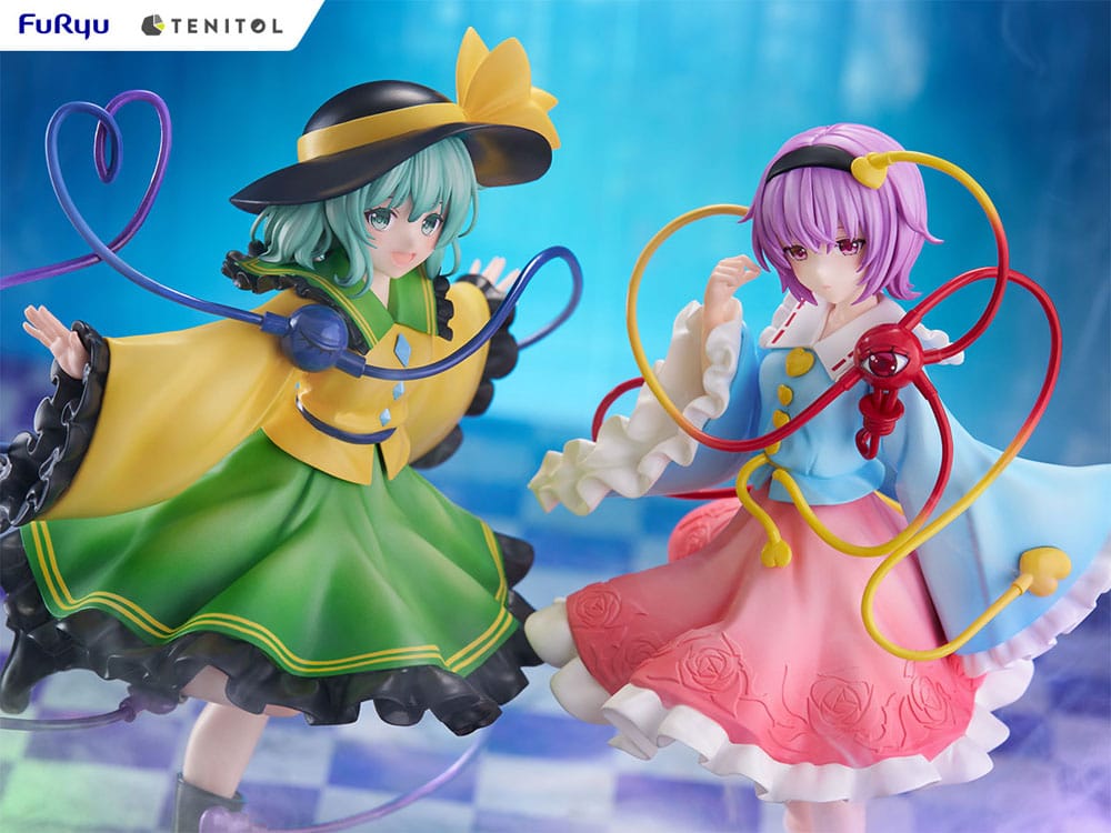 Touhou Project statuette PVC Tenitol Koishi Komeiji & Satori Komeiji 22 cm