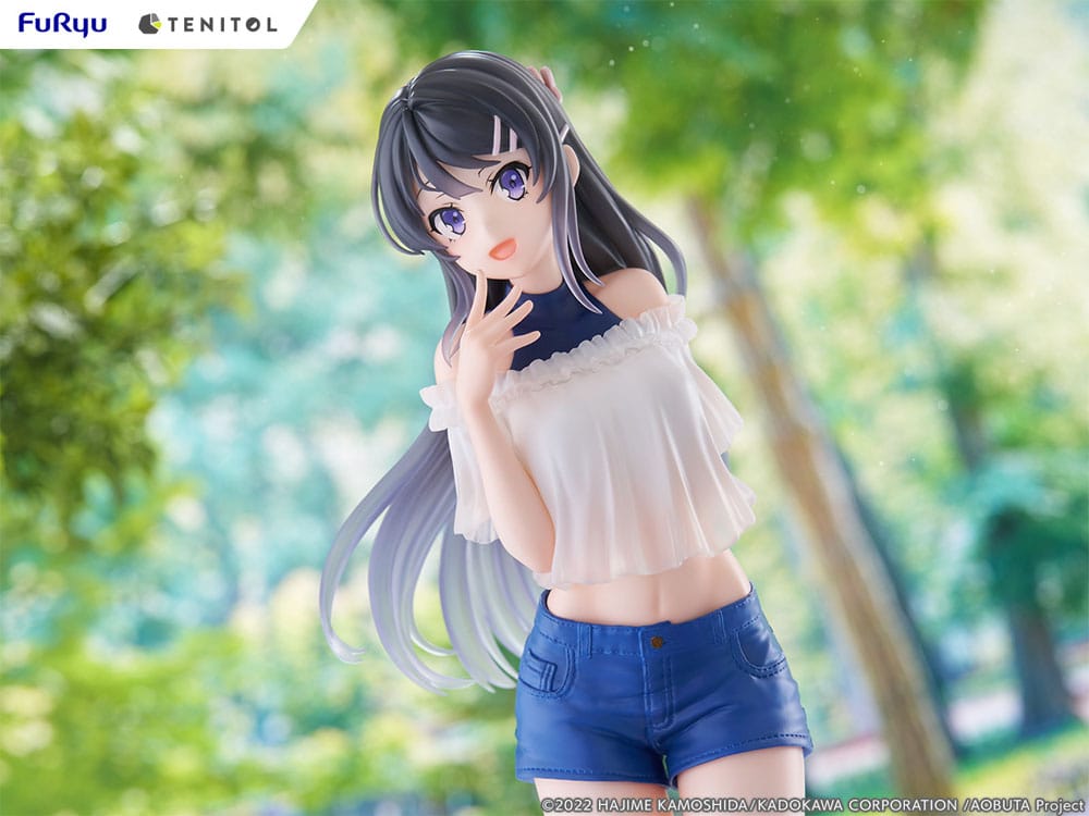 Rascal Does Not Dream of Bunny Girl Senpai statuette PVC Tenitol Mai Sakurajima 31 cm
