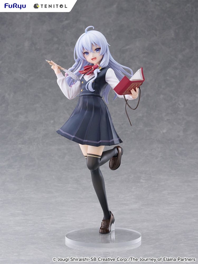 Wandering Witch: The Journey of Elaina statuette PVC Tenitol Tall Elaina School Uniform Ver. 29 cm