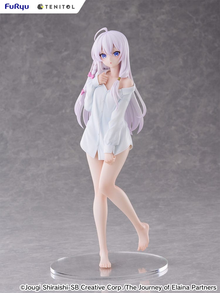 Wandering Witch: The Journey of Elaina statuette PVC Tenitol Tall Elania Shirt Ver. 30 cm