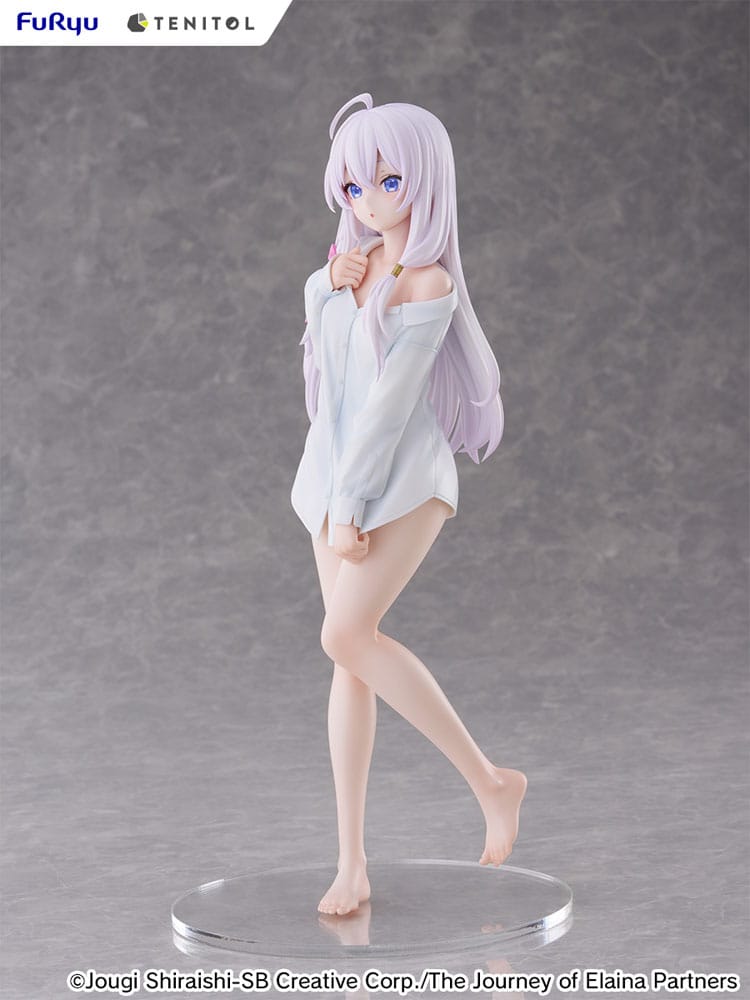 Wandering Witch: The Journey of Elaina statuette PVC Tenitol Tall Elania Shirt Ver. 30 cm