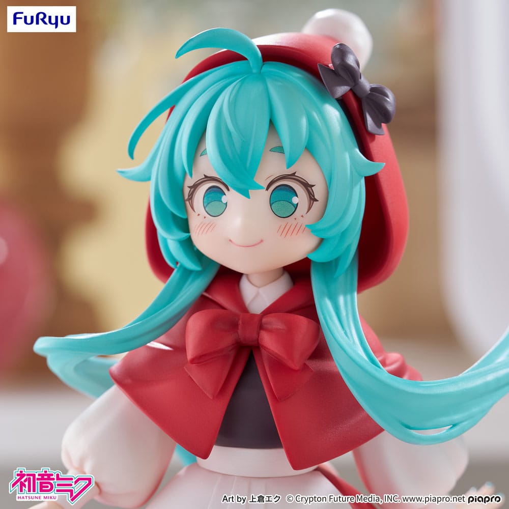 Hatsune Miku statuette PVC Desktop Fairy Hatsune Miku Little red riding hood Ver. 16 cm