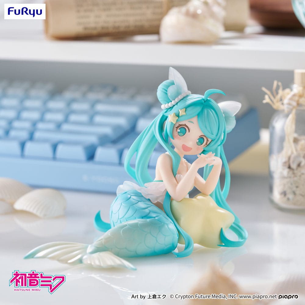 Hatsune Miku statuette PVC Desktop Fairy Hatsune Miku Mermaid princess Ver. 9 cm