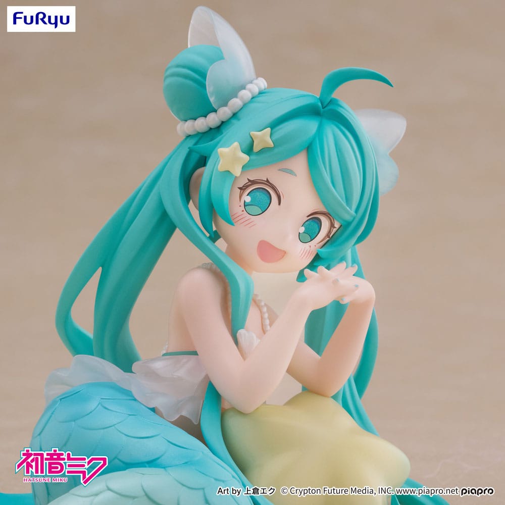Hatsune Miku statuette PVC Desktop Fairy Hatsune Miku Mermaid princess Ver. 9 cm