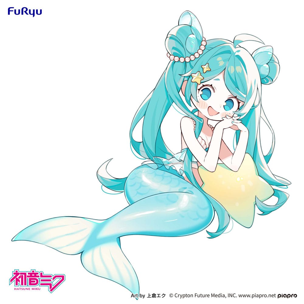 Hatsune Miku statuette PVC Desktop Fairy Hatsune Miku Mermaid princess Ver. 9 cm