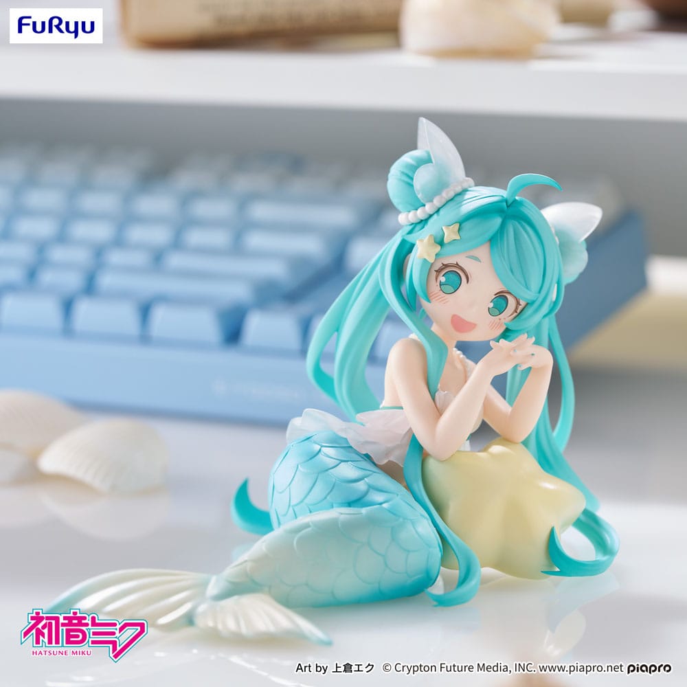 Hatsune Miku statuette PVC Desktop Fairy Hatsune Miku Mermaid princess Ver. 9 cm