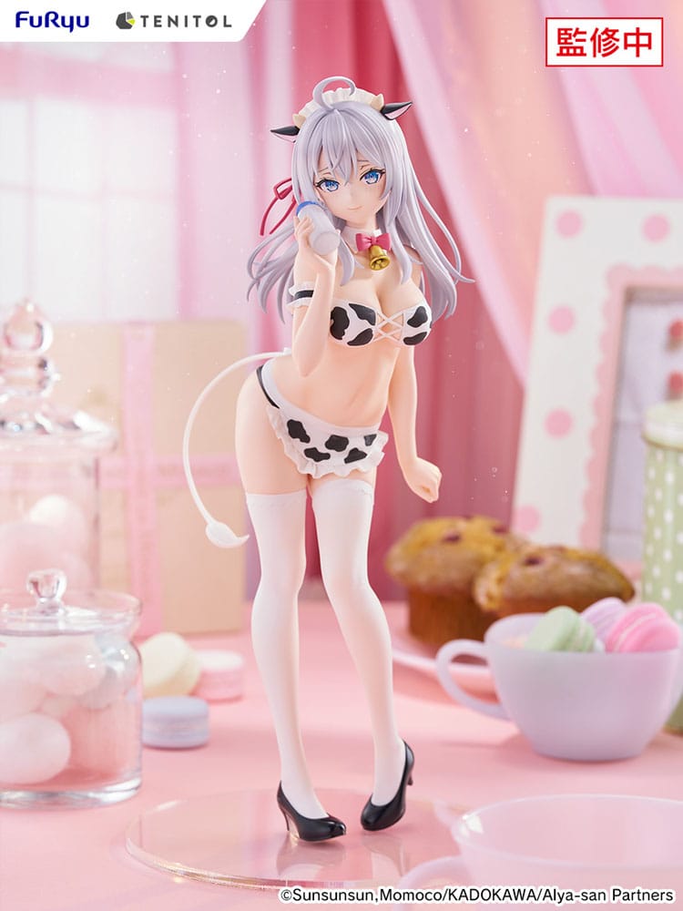 Alya Sometimes Hides Her Feelings in Russian statuette PVC Tenitol Tall Alya Cow Costume Ver. 29 cm