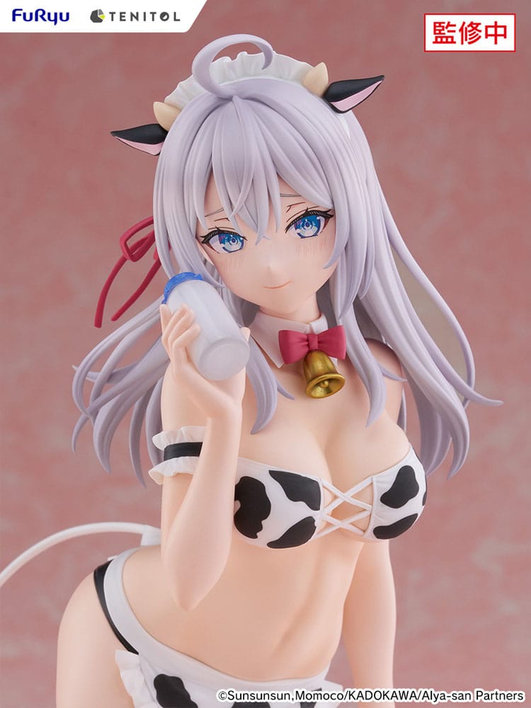 Alya Sometimes Hides Her Feelings in Russian statuette PVC Tenitol Tall Alya Cow Costume Ver. 29 cm