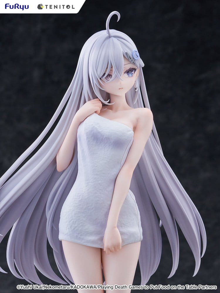 Playing Death Games to Put Food on the Table statuette PVC Light Novel Yuki Golden Bath Ver. 30 cm