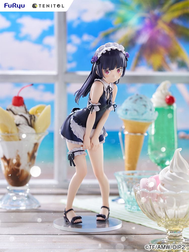 Ore no Imouto ga Konna ni Kawaii Wake ga Nai. statuette PVC Tenitol Tall Kuroneko swimsuits maid Ver. 27 cm