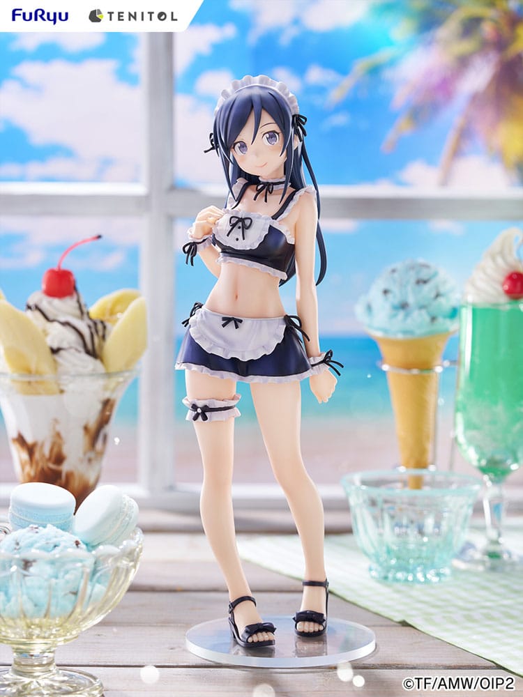 Ore no Imouto ga Konna ni Kawaii Wake ga Nai. statuette PVC Tenitol Tall Aragaki Ayase swimsuits maid Ver. 30 cm