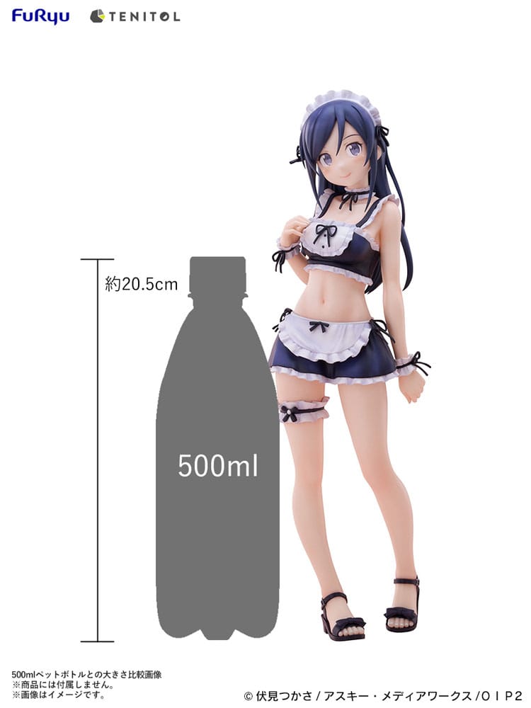 Ore no Imouto ga Konna ni Kawaii Wake ga Nai. statuette PVC Tenitol Tall Aragaki Ayase swimsuits maid Ver. 30 cm