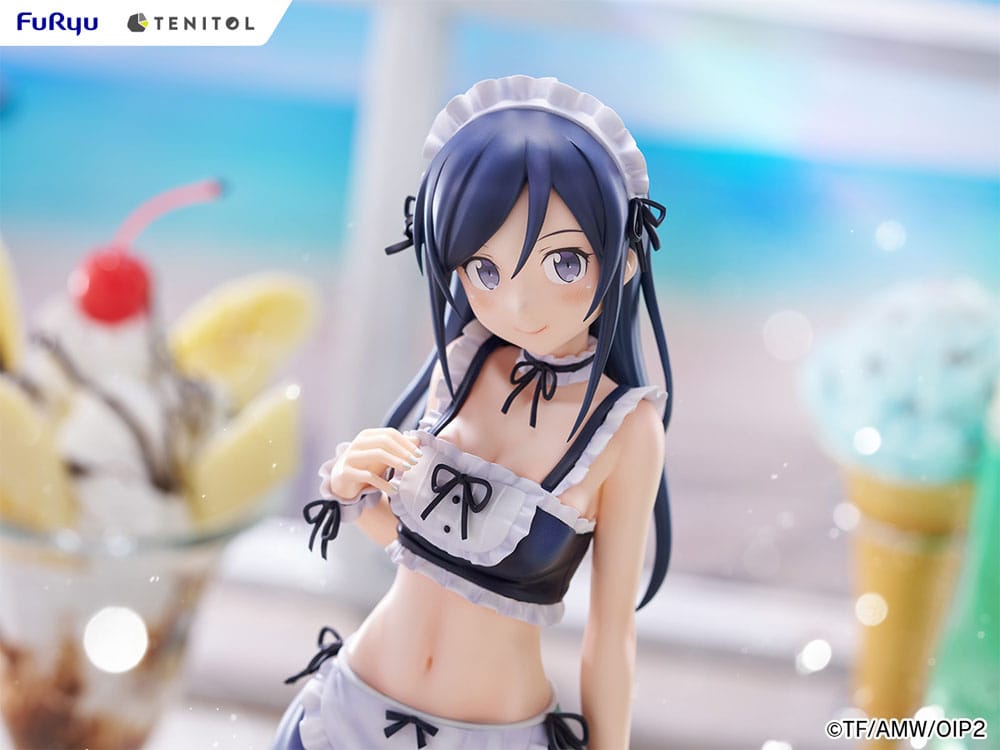 Ore no Imouto ga Konna ni Kawaii Wake ga Nai. statuette PVC Tenitol Tall Aragaki Ayase swimsuits maid Ver. 30 cm