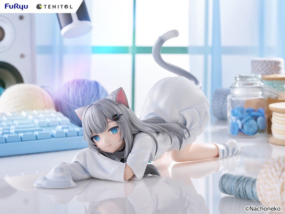 Virtual Youtuber figurine PVC Tenitol Big Noodle Stopper Nachoneko 18 cm