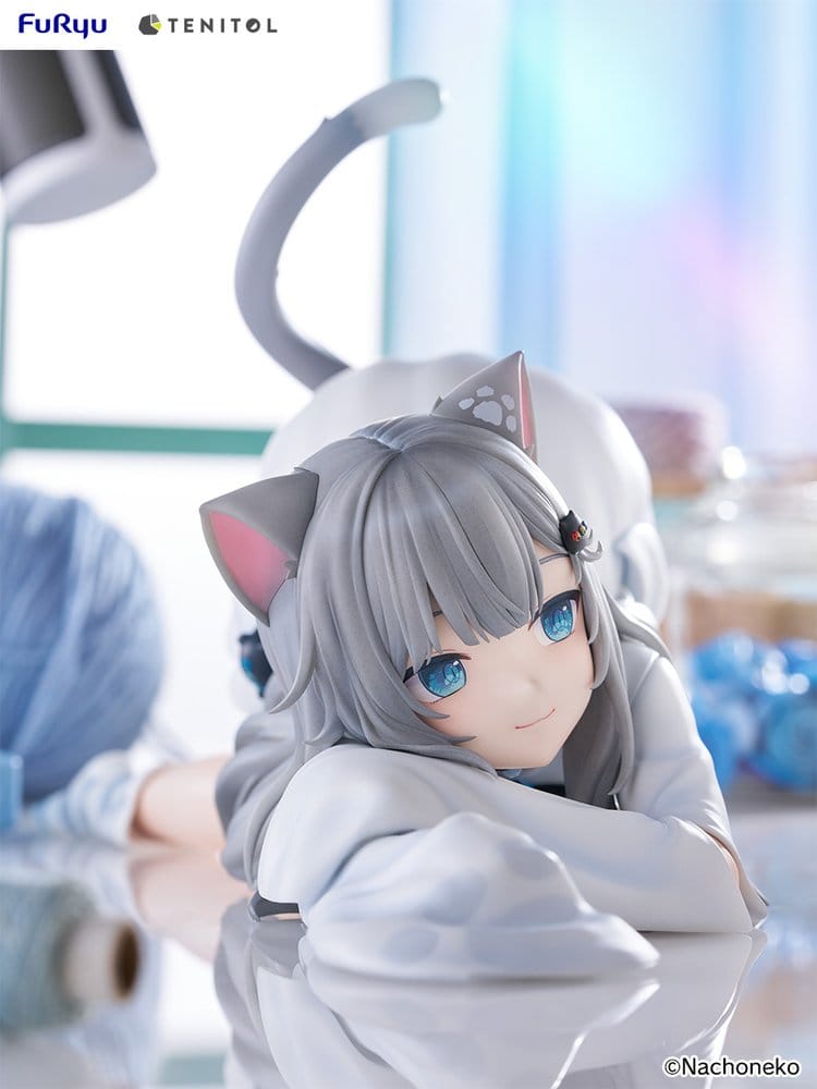 Virtual Youtuber figurine PVC Tenitol Big Noodle Stopper Nachoneko 18 cm
