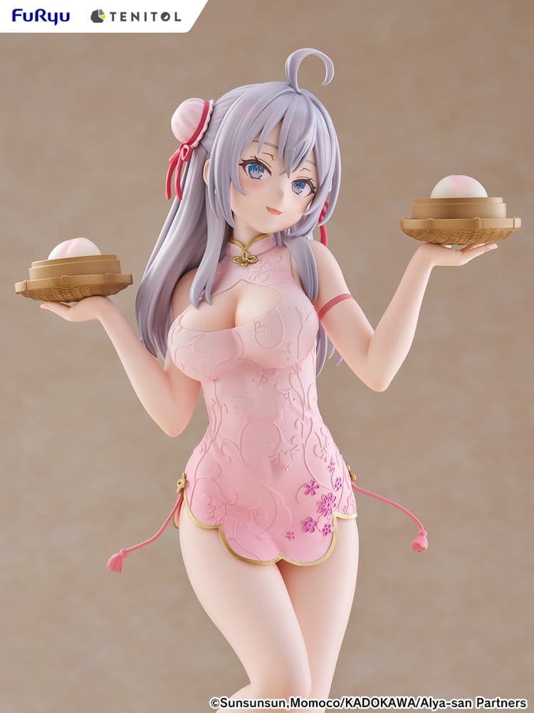 Alya Sometimes Hides Her Feelings in Russian figurine PVC Tenitol Tall Alya Cheongsam Ver. 29 cm