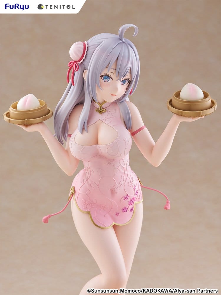 Alya Sometimes Hides Her Feelings in Russian figurine PVC Tenitol Tall Alya Cheongsam Ver. 29 cm