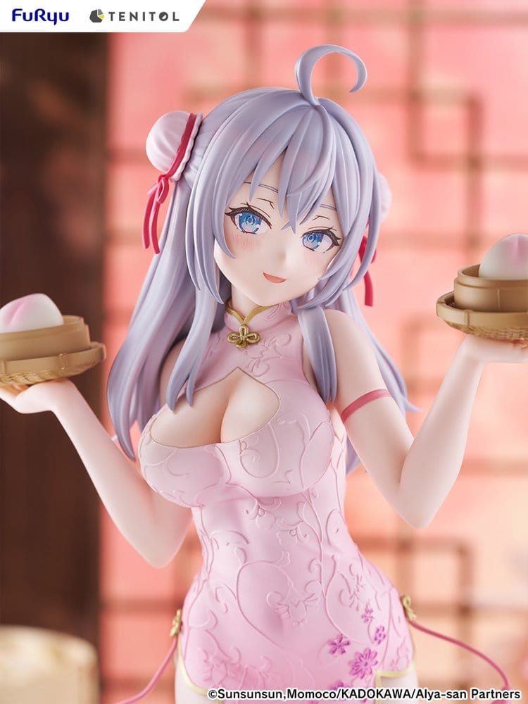 Alya Sometimes Hides Her Feelings in Russian figurine PVC Tenitol Tall Alya Cheongsam Ver. 29 cm