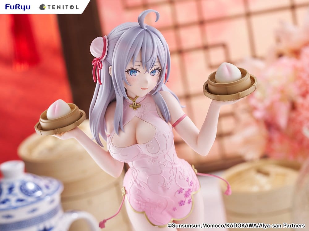 Alya Sometimes Hides Her Feelings in Russian figurine PVC Tenitol Tall Alya Cheongsam Ver. 29 cm