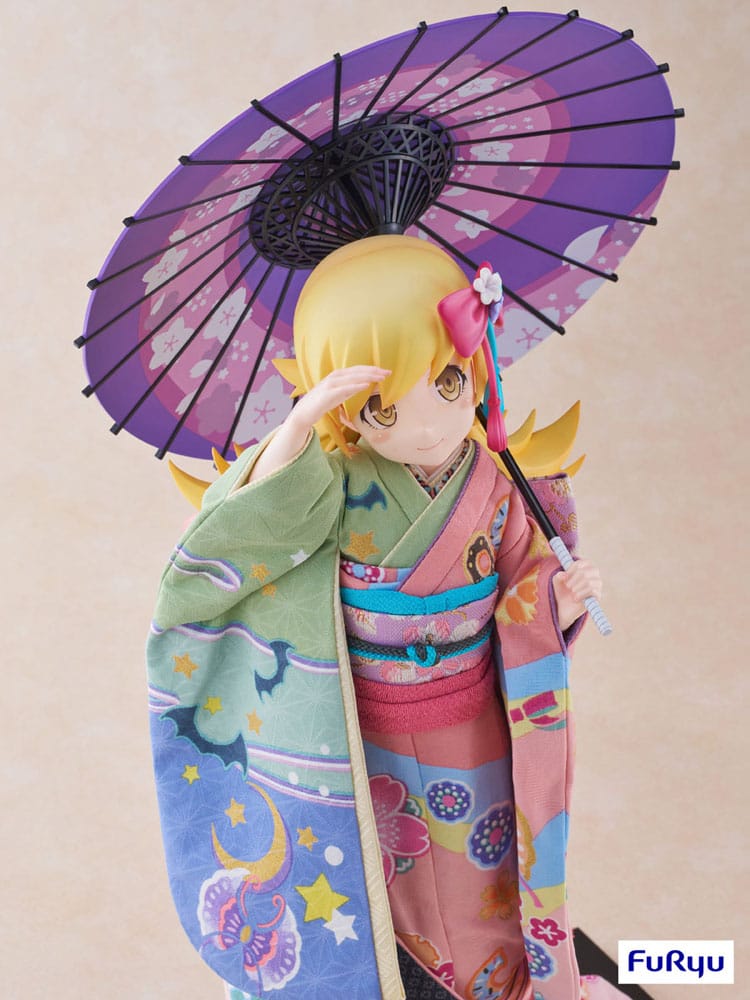 Monogatari statuette PVC 1/4 Shinobu Oshino Japanese Doll 42 cm