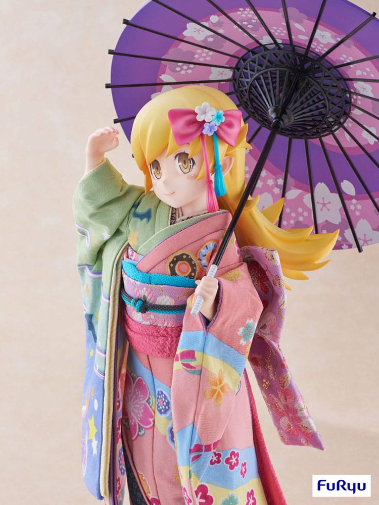 Monogatari statuette PVC 1/4 Shinobu Oshino Japanese Doll 42 cm