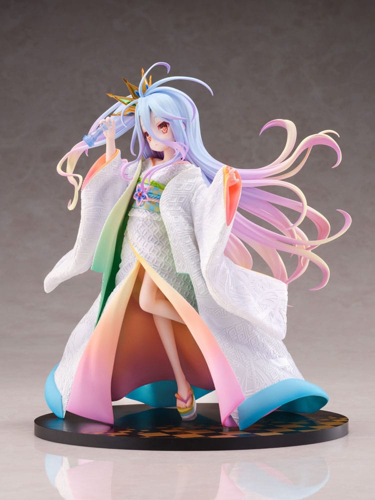 No Game no Life statuette PVC 1/7 Shiro -Shiromuku- 23 cm