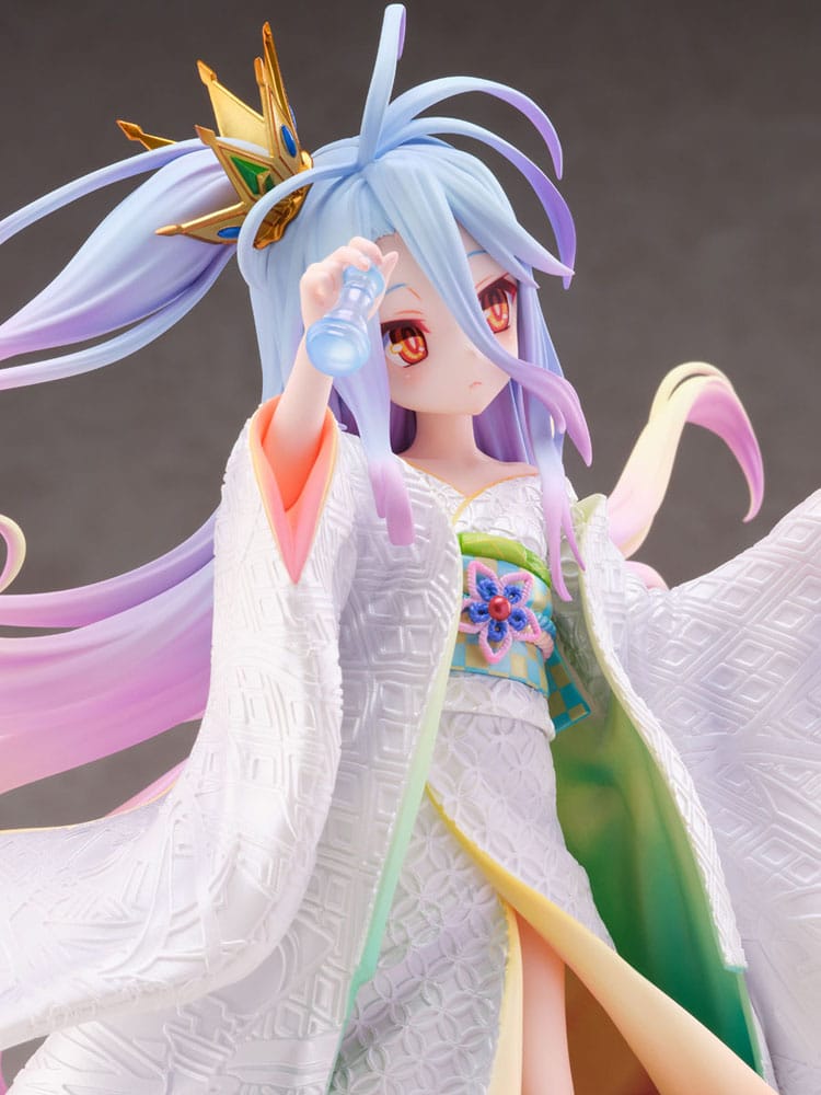 No Game no Life statuette PVC 1/7 Shiro -Shiromuku- 23 cm