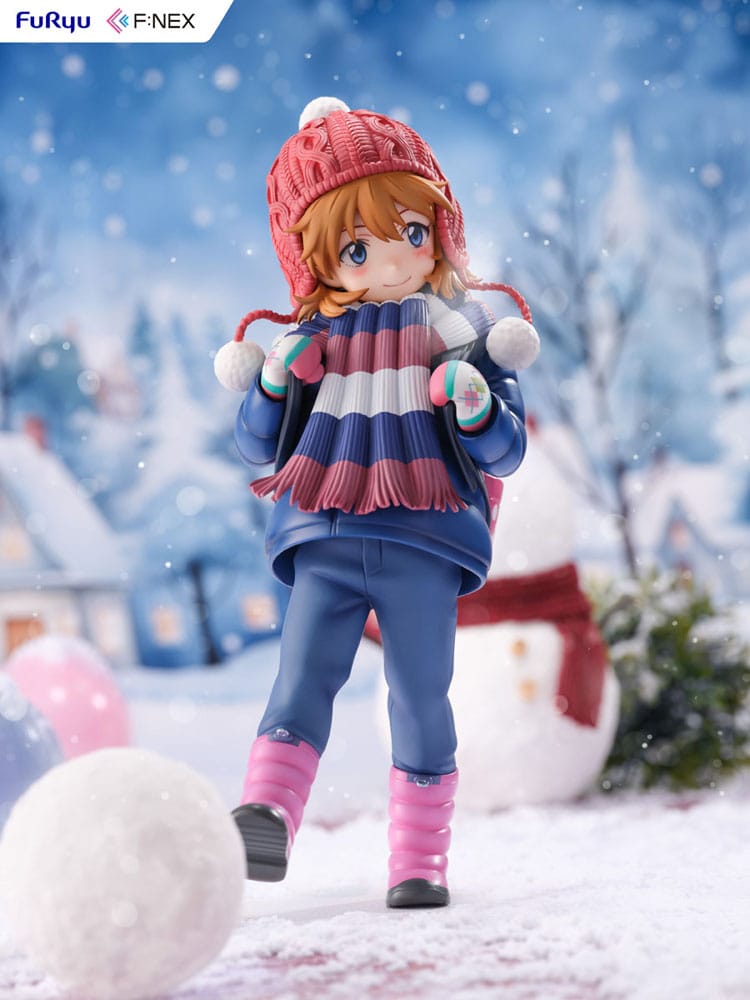 Evangelion: 3.0 + 1.0 Thrice Upon a Time honeko FNEX statuette 1/6 Asuka Shikinami Langley Winter Ver. 20 cm