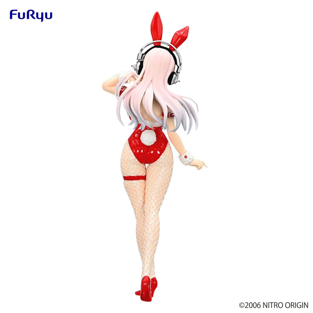 Super Sonico statuette PVC BiCute Bunnies Red Color Ver. 30 cm