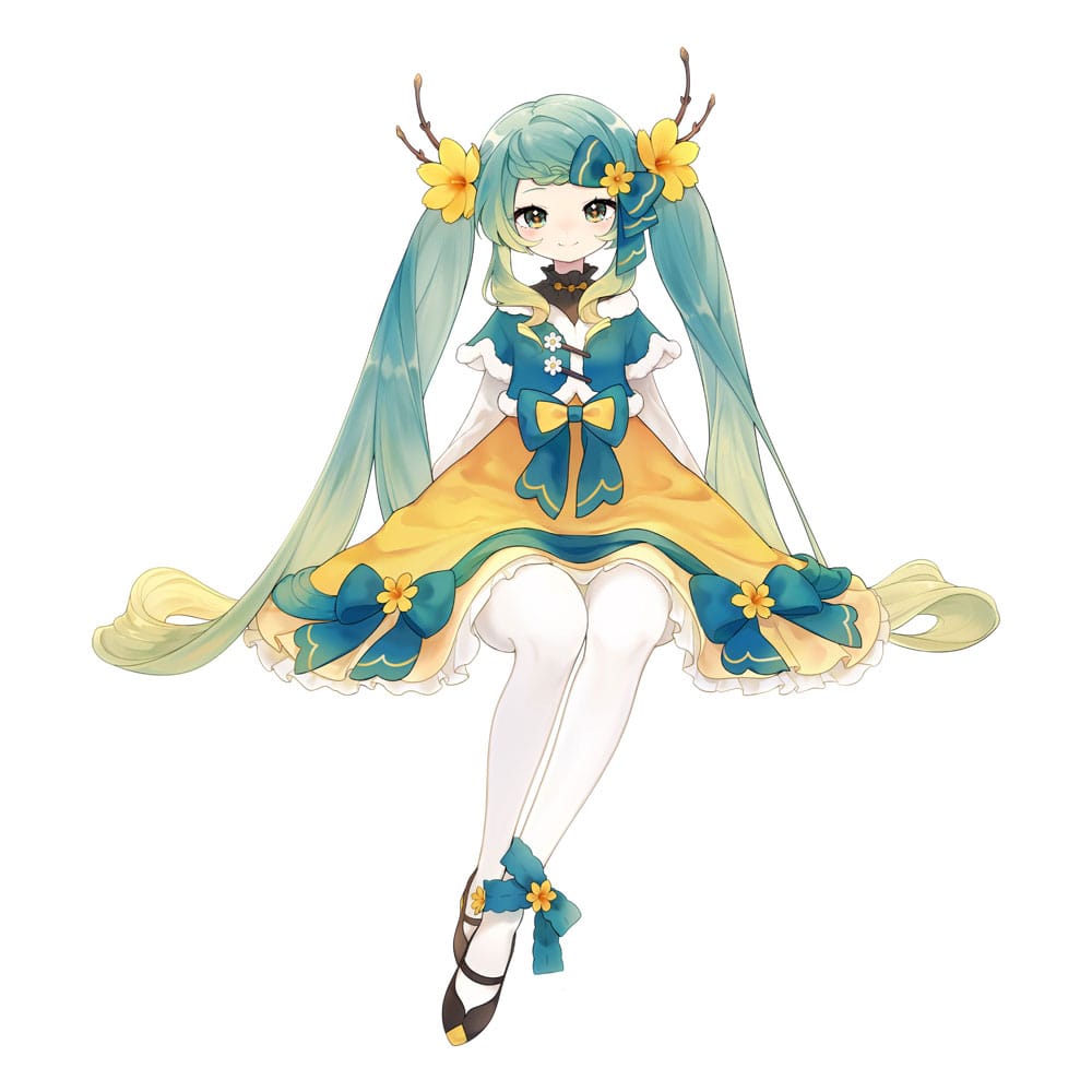 Hatsune Miku statuette PVC Noodle Stopper Hatsune Miku 2025 Chinese New Year Ver. 14 cm