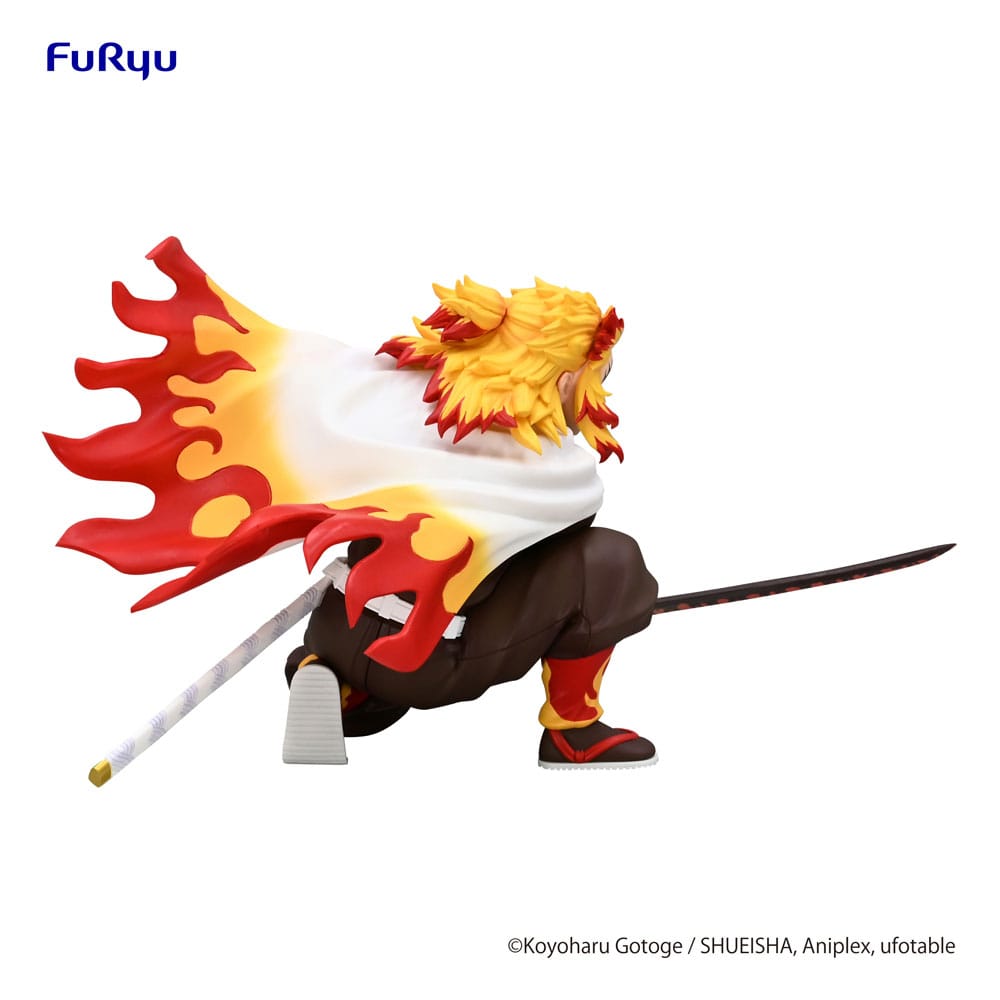 Demon Slayer: Kimetsu no Yaiba statuette PVC Noodle Stopper Rengoku Kyojuro Battle Ver. 10 cm