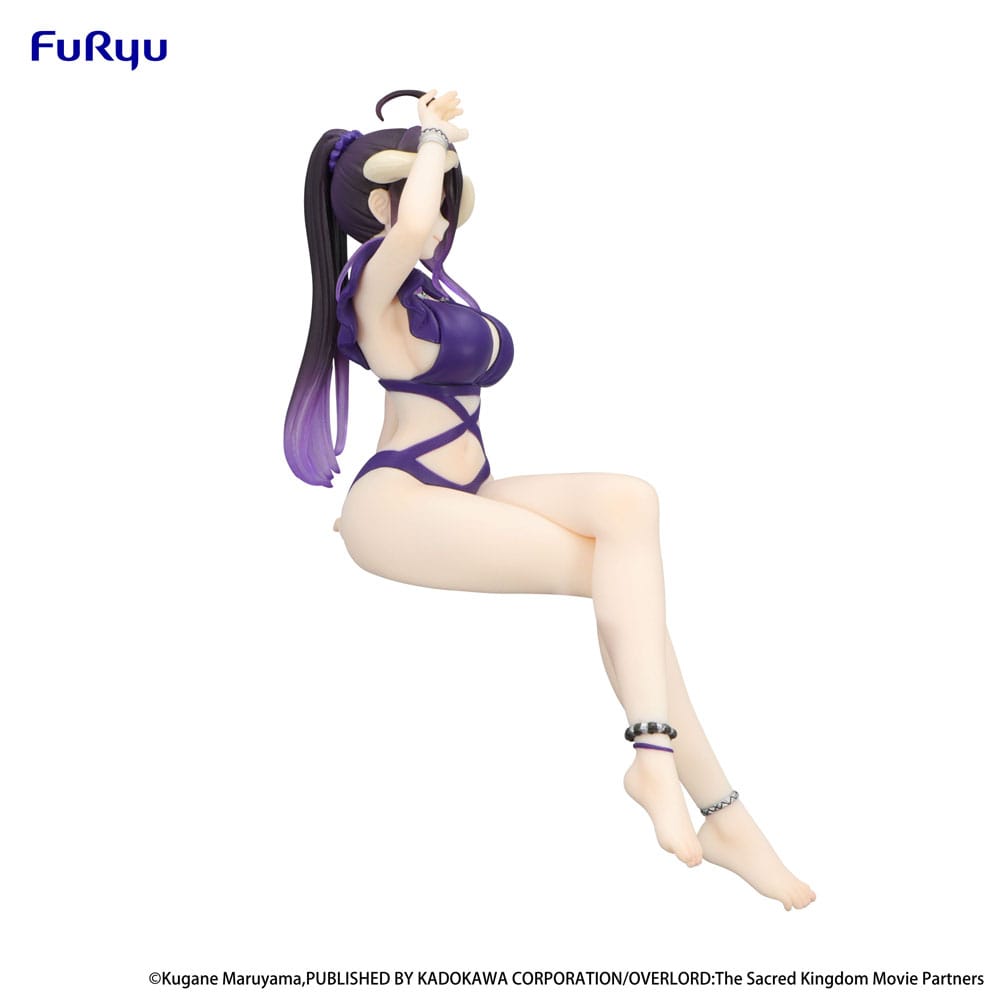 Overlord statuette PVC Noodle Stopper Albedo Swimsuit Dark Purple Color Ver. 16 cm