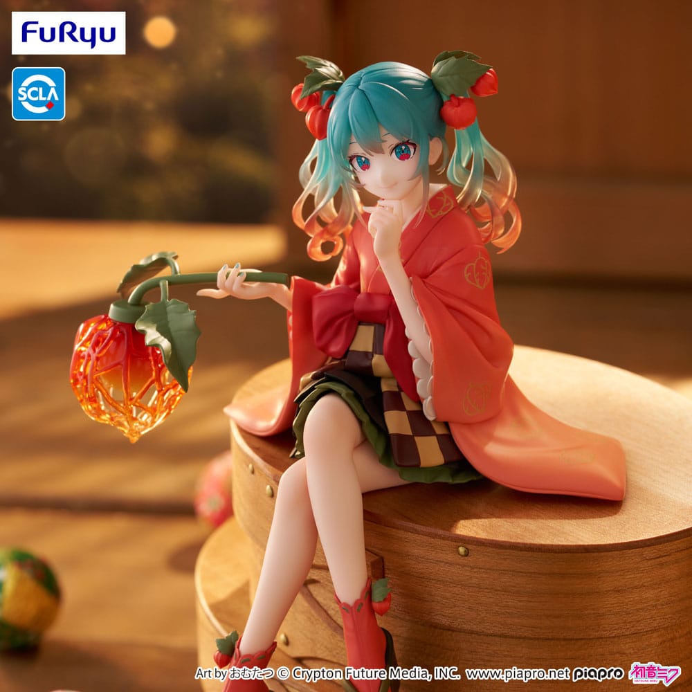 Hatsune Miku statuette PVC Noodle Stopper Flower Fairy Winter Cherry 15 cm