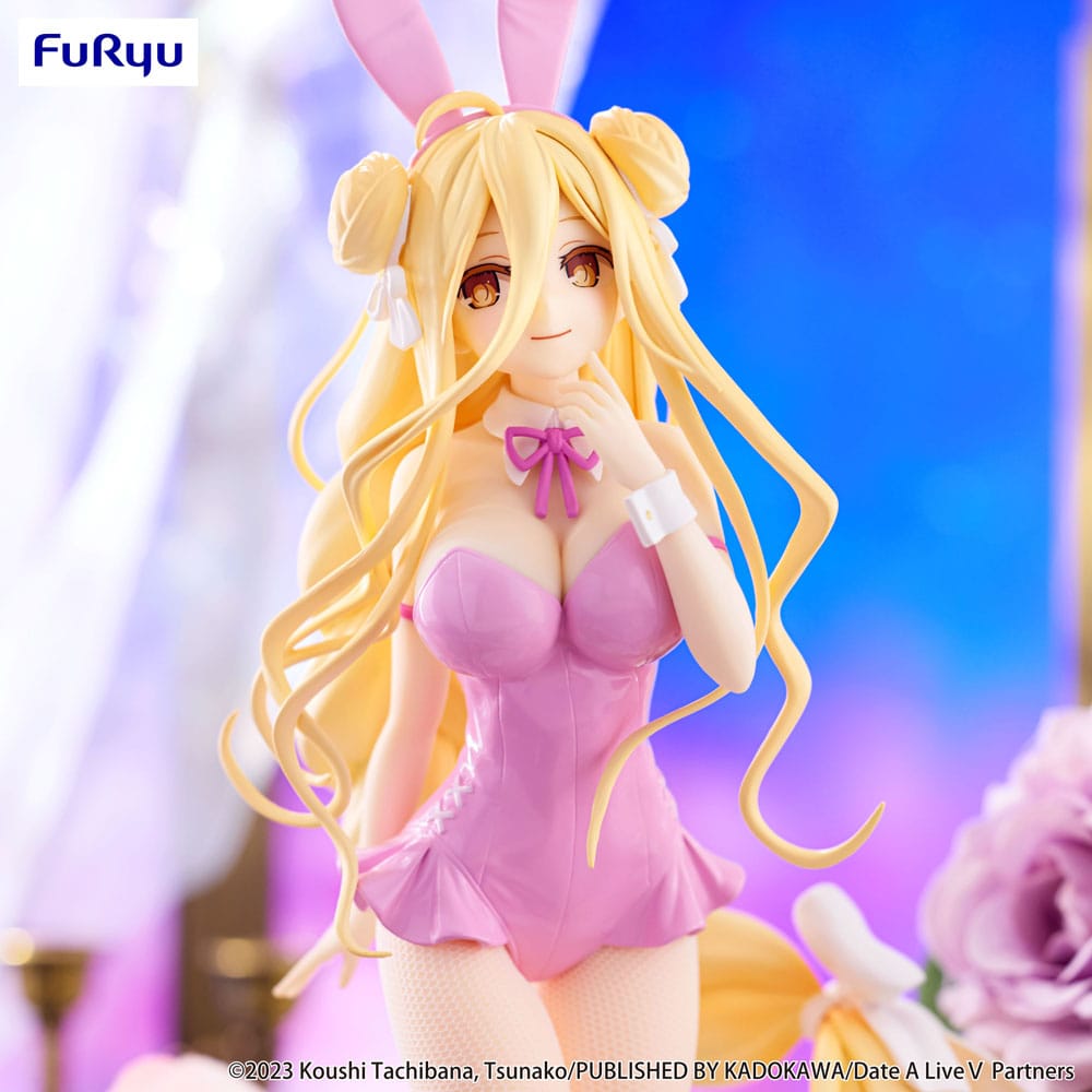 Date A Live V statuette PVC BiCute Bunnies Mukuro Hoshimiya Pink Color Ver. 27 cm