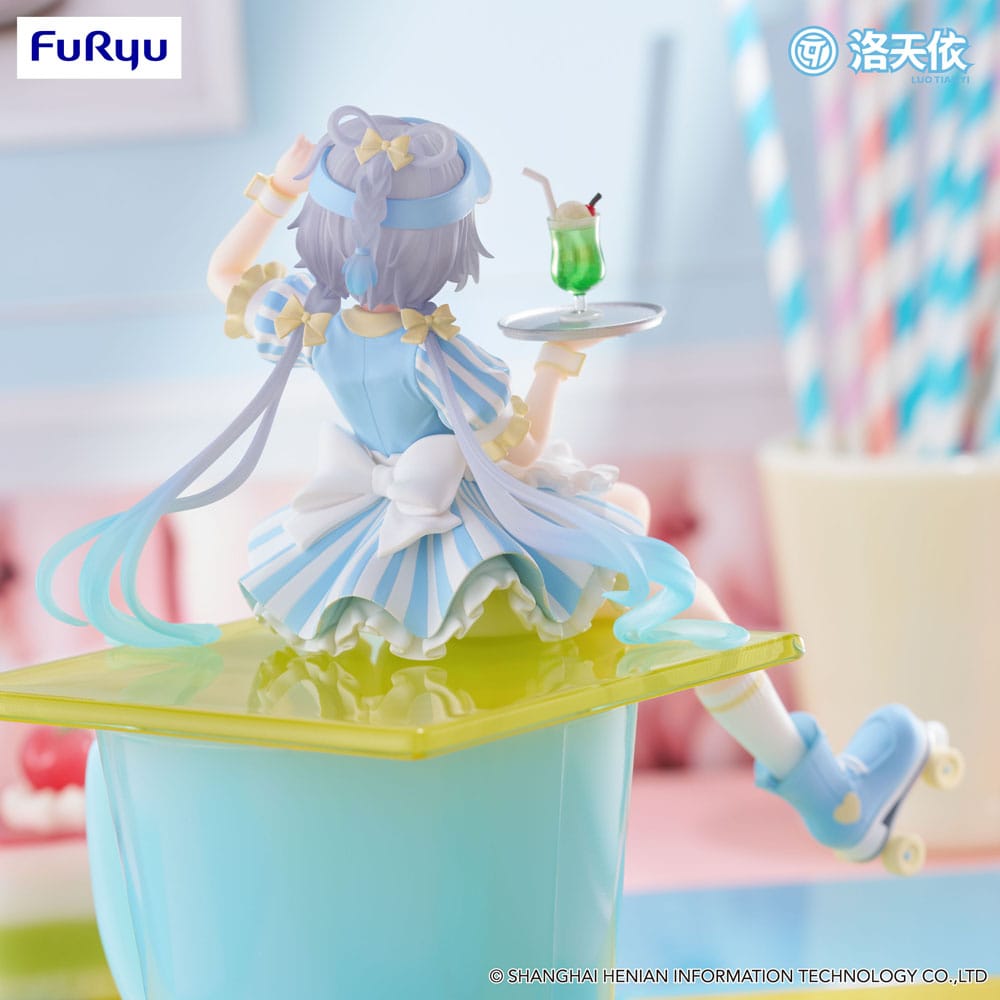 Vsinger statuette PVC Noodle Stopper Luo Tian Yi Waitress Ver. 15 cm