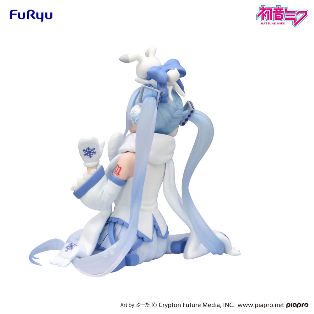 Hatsune Miku statuette PVC Noodle Stopper Snow Miku Sky Town 10th Ver. 10 cm