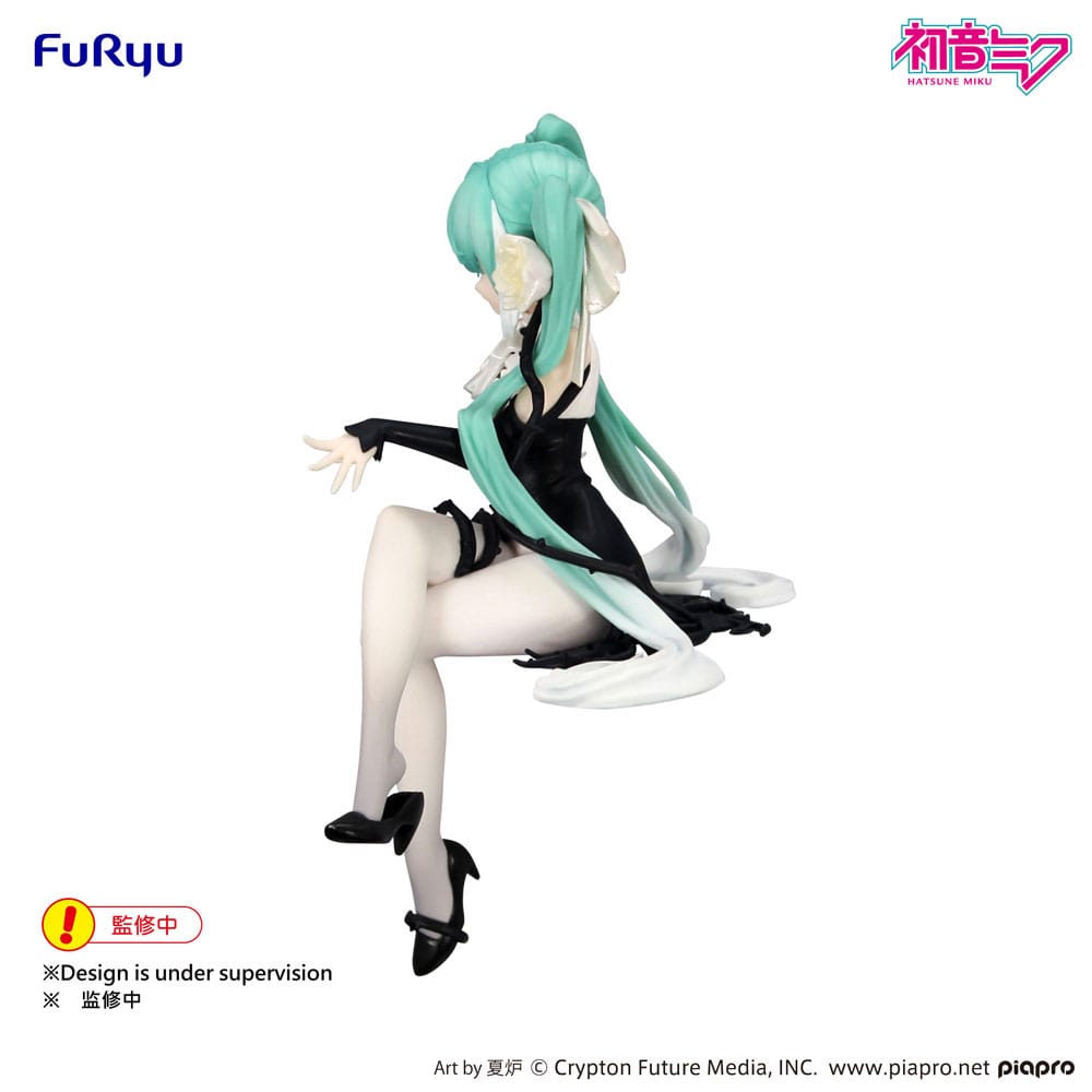Hatsune Miku statuette PVC Noodle Stopper Flower Fairy White Rose 14 cm