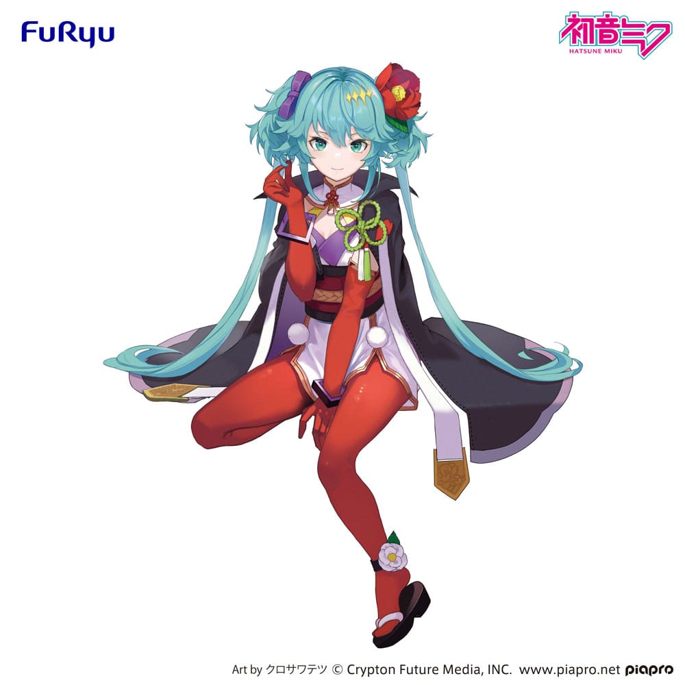 Hatsune Miku statuette PVC Noodle Stopper Flower Fairy Camellia 15 cm
