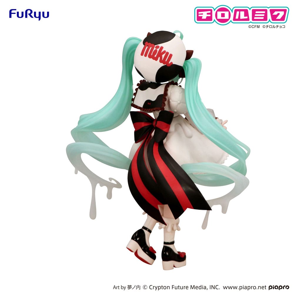 Hatsune Miku x Tirol Choco statuette PVC Trio-Try-iT Hatsune Miku Milk Ver. 18 cm