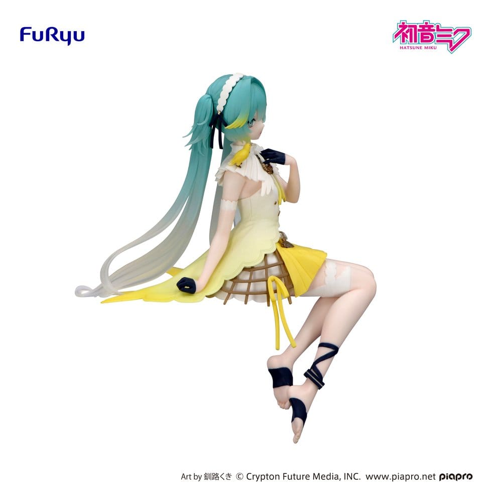 Hatsune Miku statuette PVC Noodle Stopper Canary Bird heo exclusive 14 cm