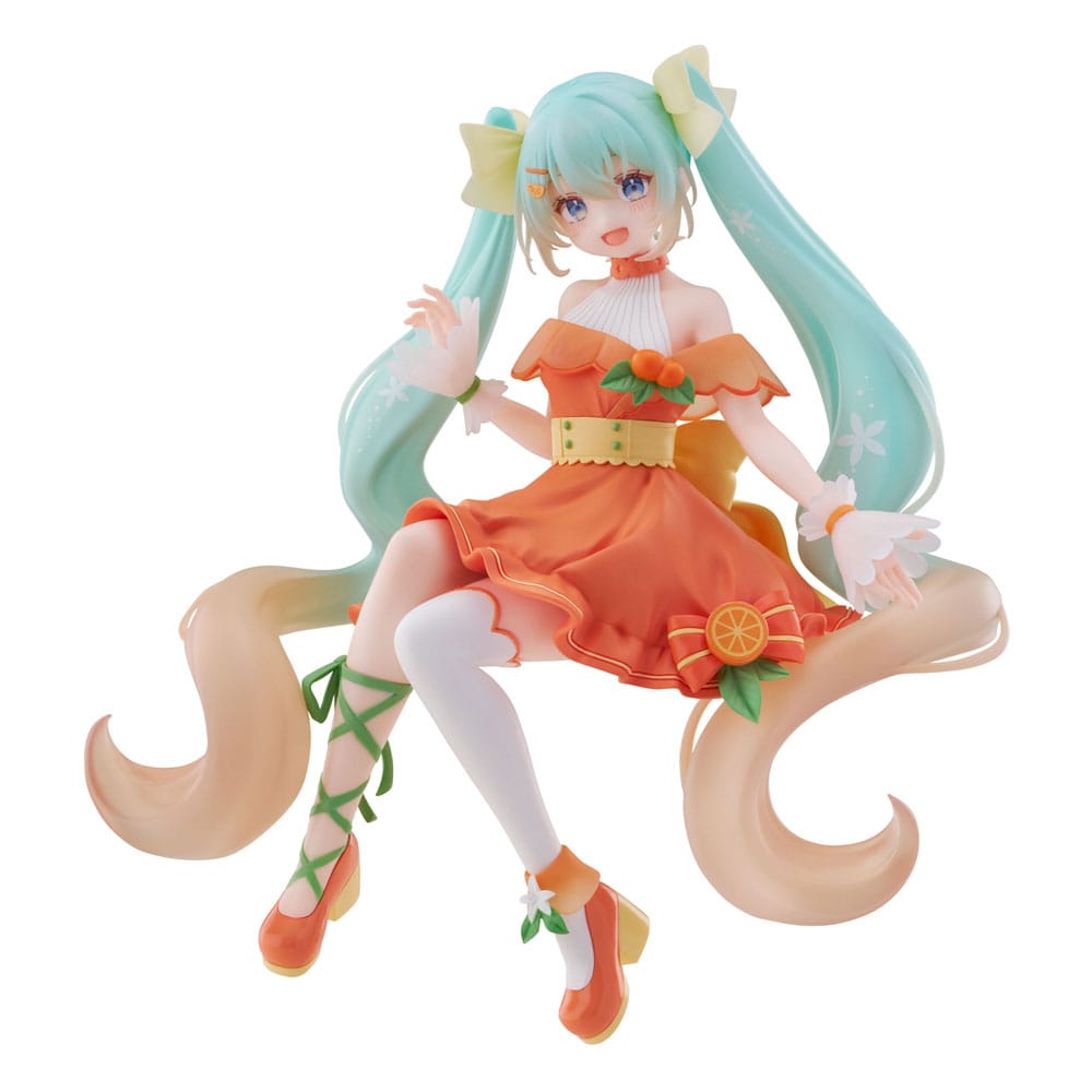 Hatsune Miku statuette PVC Noodle Stopper Hatsune Miku Citrus Ver. 14 cm