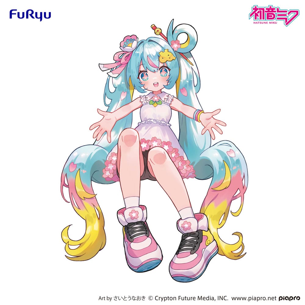 Hatsune Miku statuette PVC Noodle Stopper Hatsune Miku 10th Anniversary 14 cm