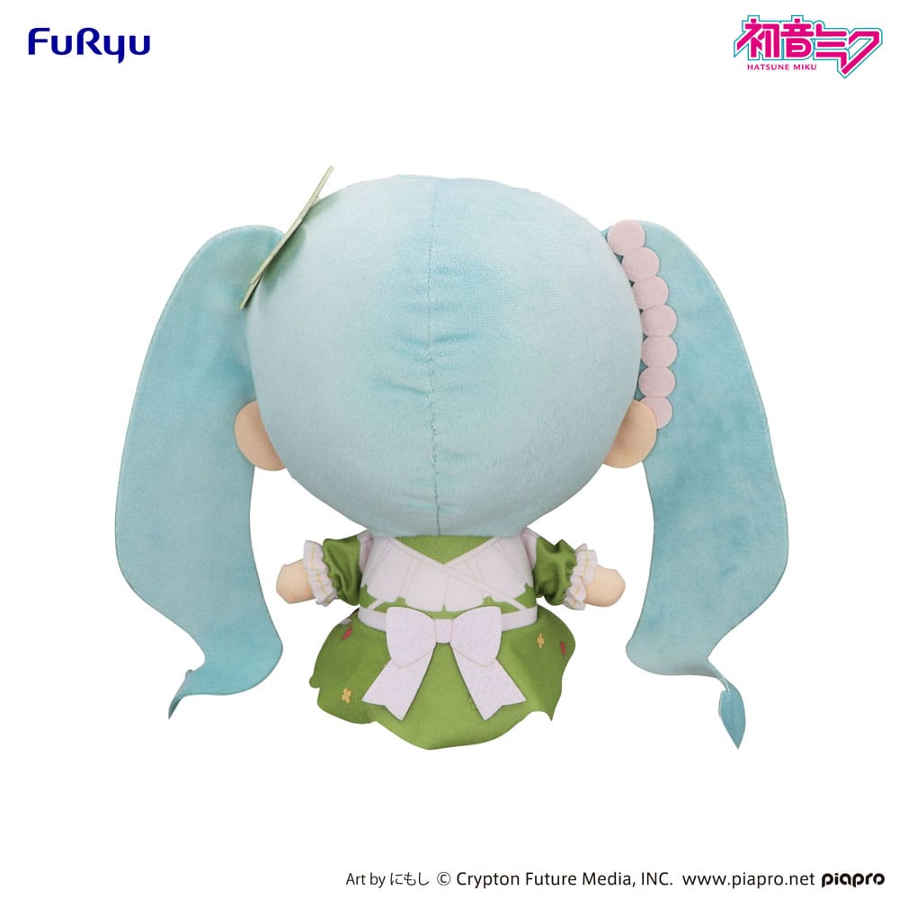Hatsune Miku peluche Kyurumaru Big Clover 26 cm