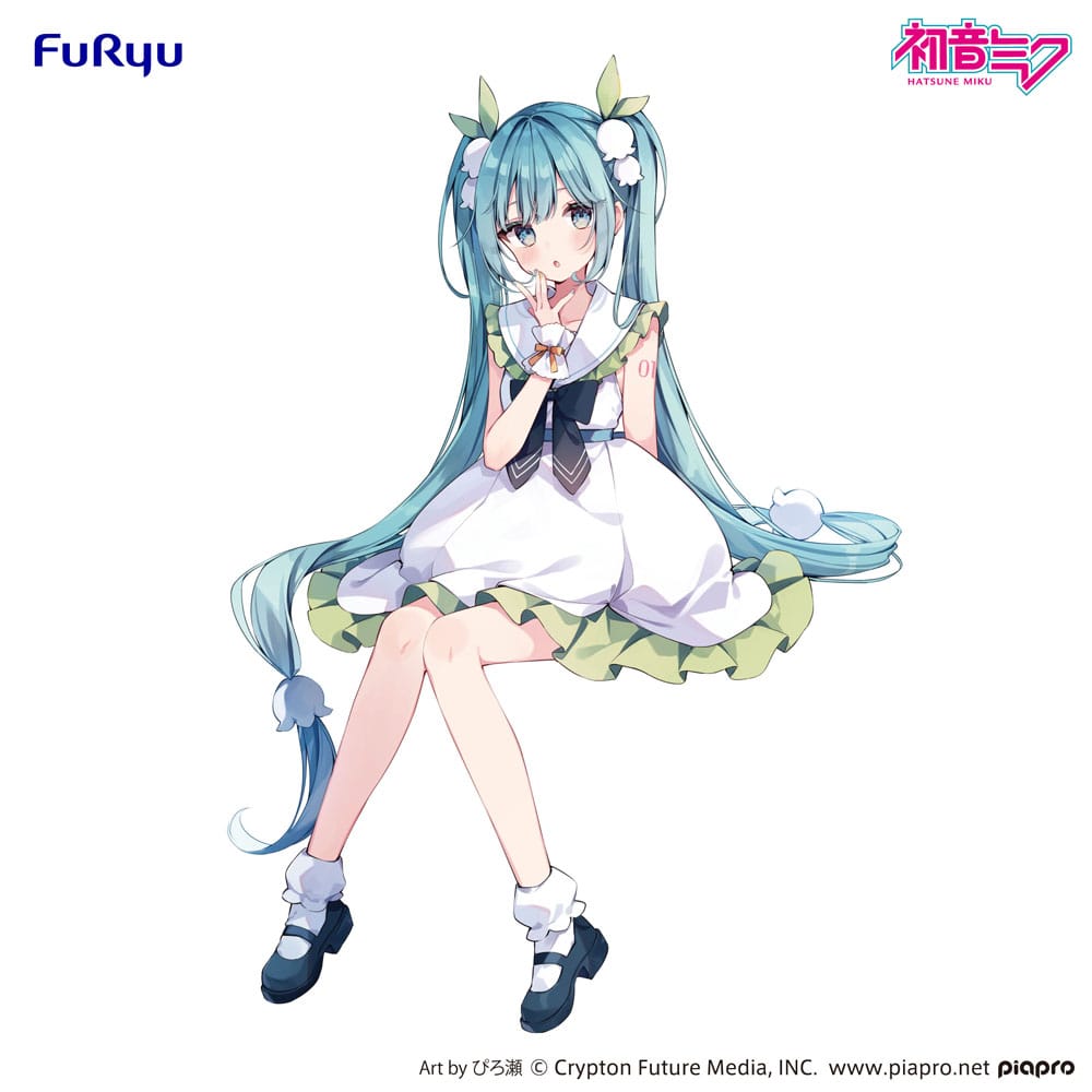 Hatsune Miku statuette PVC Noodle Stopper Flower Fairy Lily of the Valley 14 cm