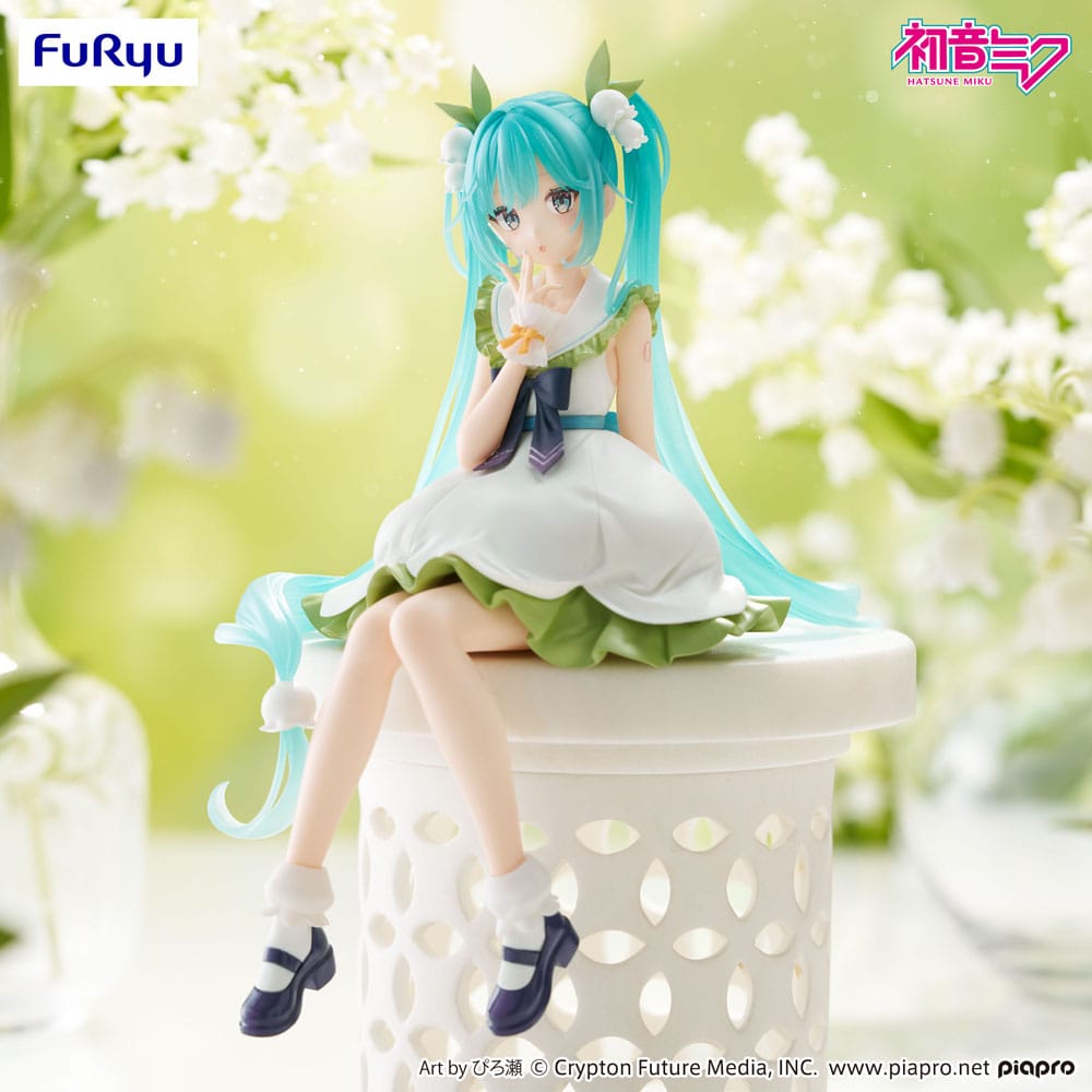 Hatsune Miku statuette PVC Noodle Stopper Flower Fairy Lily of the Valley 14 cm