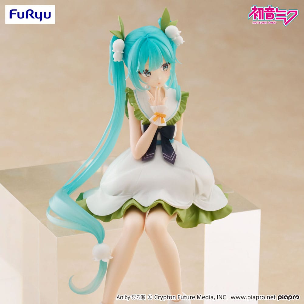 Hatsune Miku statuette PVC Noodle Stopper Flower Fairy Lily of the Valley 14 cm