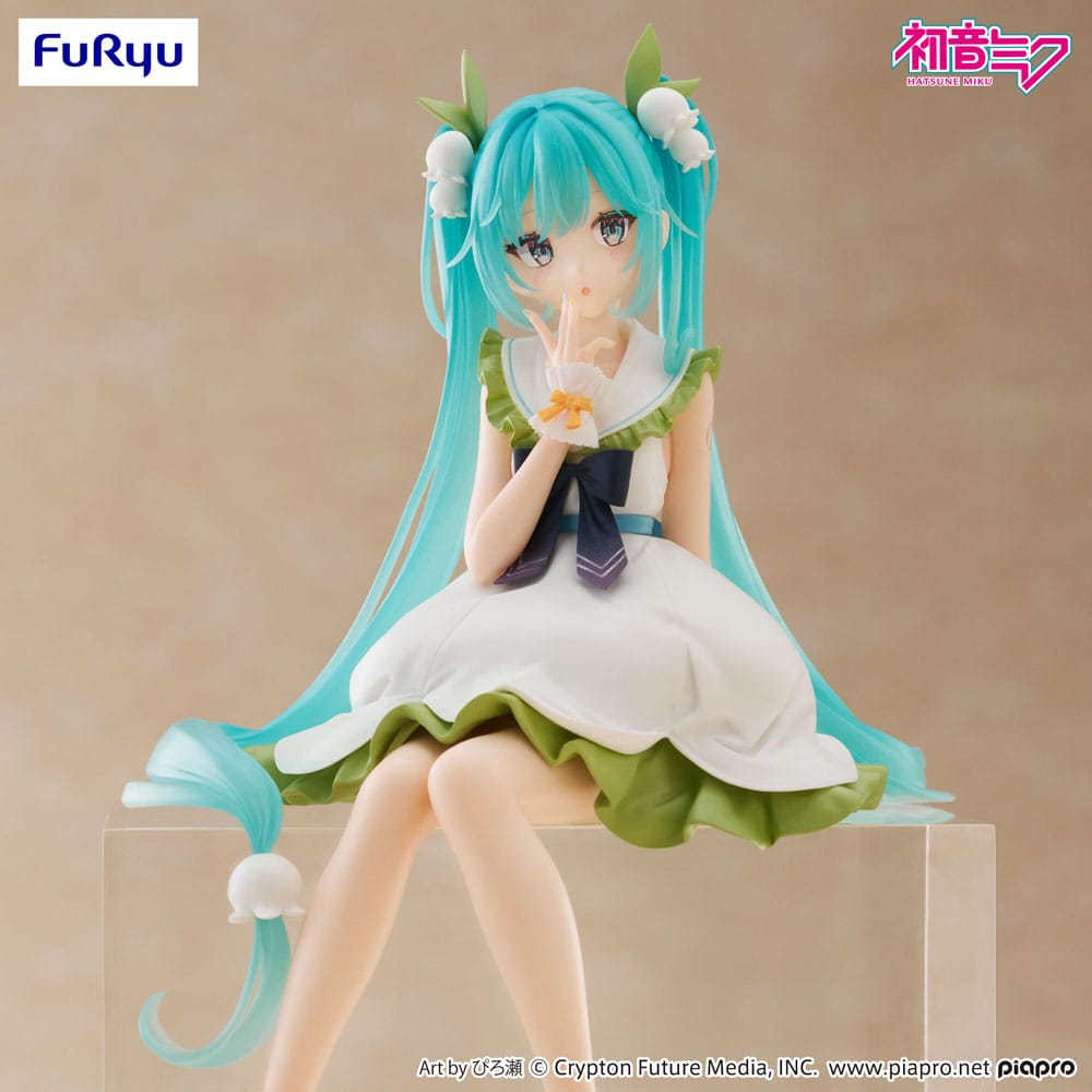 Hatsune Miku statuette PVC Noodle Stopper Flower Fairy Lily of the Valley 14 cm
